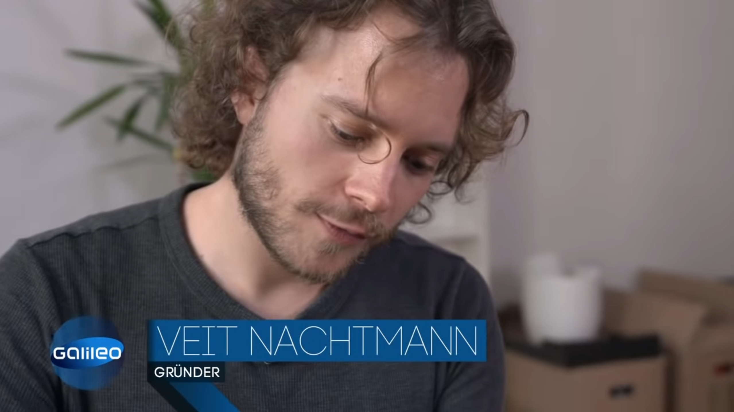 Video laden: Veit on the German TV Show &quot;Galileo&quot;