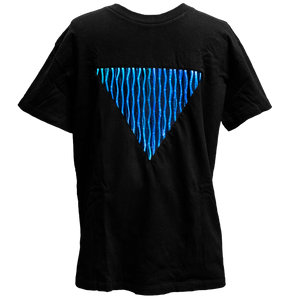 animated t-shirt with light-up inverted triangle